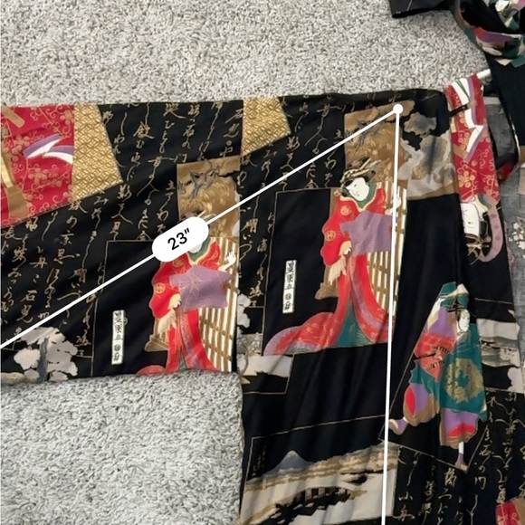 Kimono Vintage Made in Japan. - Picture 8 of 9
